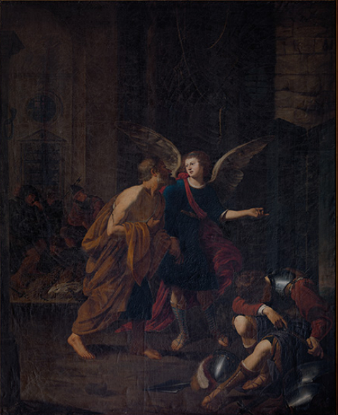 Liberation of St Peter, 1650, Jan Janssens