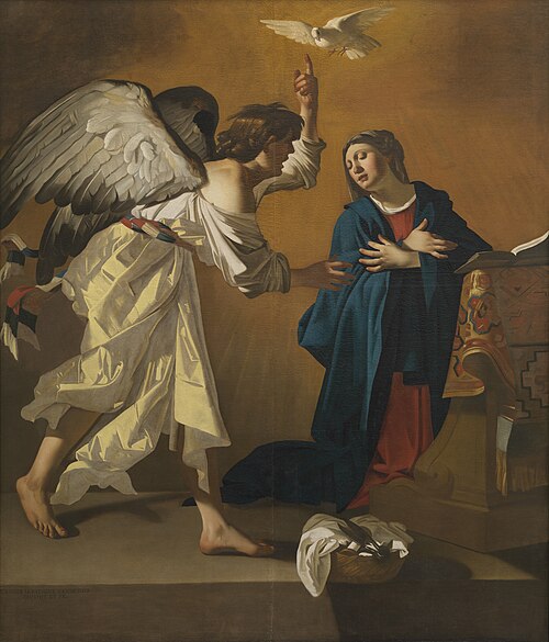 L'Annonciation, 1650, Jan Janssens