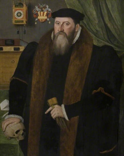 John Isham (1525–1595), Warden of the Mercers' Company, , Gerlach Flicke