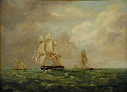 Het fregat Zr.Ms. Melampus, , Gerardus Laurentius Keultjes