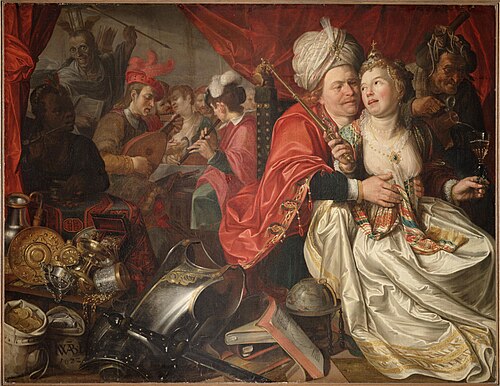 Allegory of Lady World, 1622, Jacques Waben