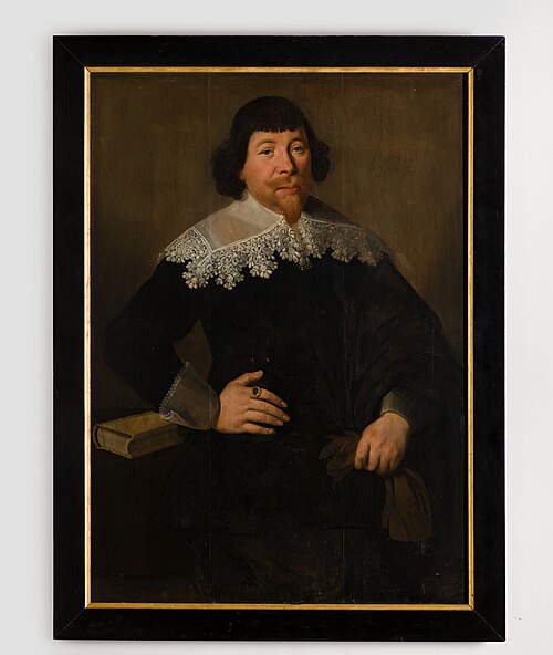 Portrait of Portrait of Pieter Mossel (....-1666), 1636, Jacques Waben