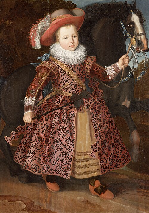 Portrait of Meyndert Merens (1622-1681), 1626, Jacques Waben