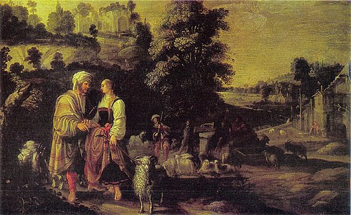 Jacob Meeting Rachel, 1624, Jacques Waben