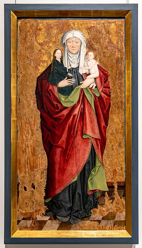 Anna Selbdritt, 1490, Jörg Stocker