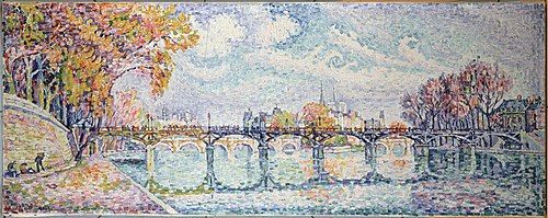 Le pont des Arts II, 1928, Paul Signac