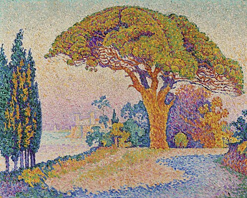 Le Pin de Bertaud, 1899, Paul Signac