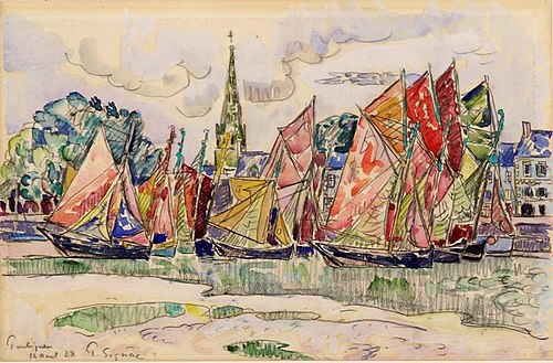 Le Pouliguen, 1928, Paul Signac