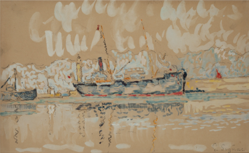 Le Bateau, , Paul Signac