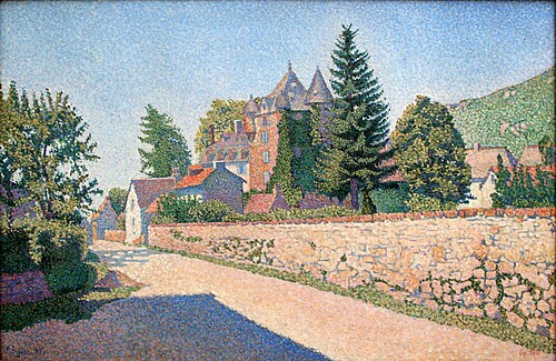 Château de Comblat, 1887, Paul Signac
