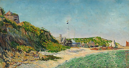 Port-en-Bessin, 1883, Paul Signac