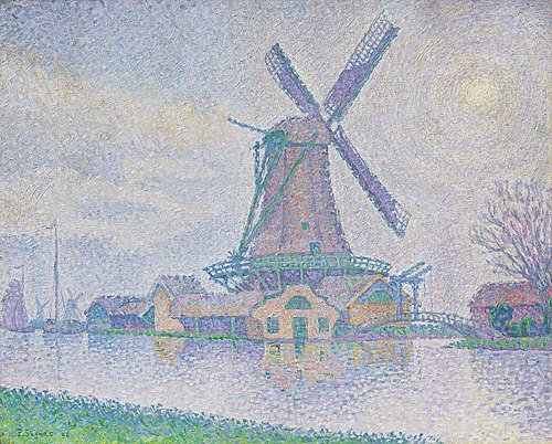 Mill of Edam, 1896, Paul Signac