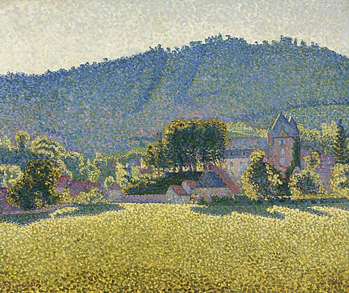Comblat-le-Château. La Vallée, 1887, Paul Signac