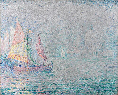 Venise. Brume, 1908, Paul Signac