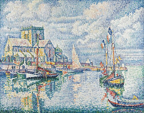 Barfleur, 1931, 1931, Paul Signac