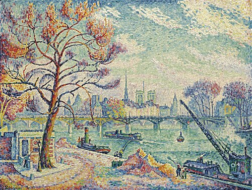 Le Pont des Arts, 1925, Paul Signac