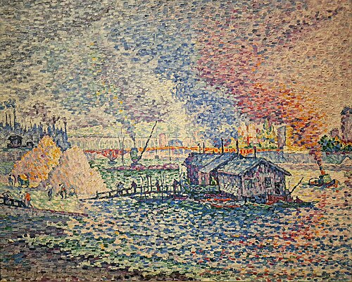Le pont Mirabeau, 1903, Paul Signac