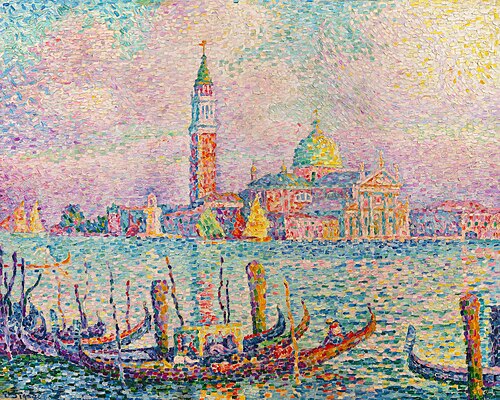 Saint Georges. Couchant (Venise), 1905, Paul Signac