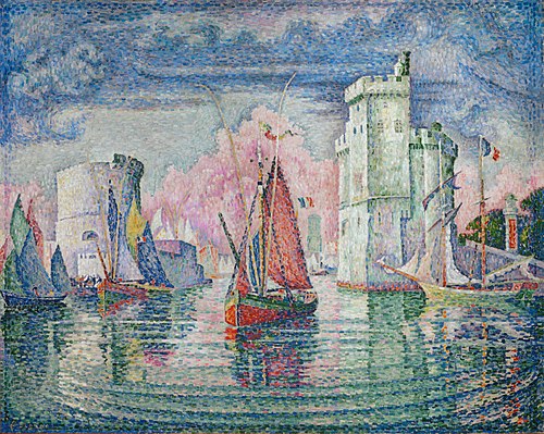 Entrée du port de La Rochelle, 1921, Paul Signac