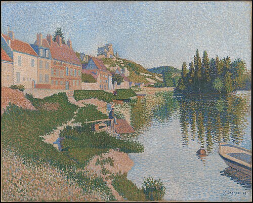 Les Andelys, 1886, Paul Signac
