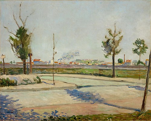 Route de Gennevilliers, 1883, Paul Signac