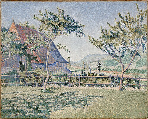 Comblat-le-Château, Le Pré, 1887, Paul Signac