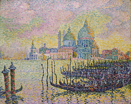 Le Grand Canal à Venise, 1905, Paul Signac