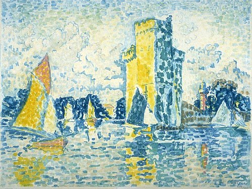 Sailboats in the Bay, , Paul Signac