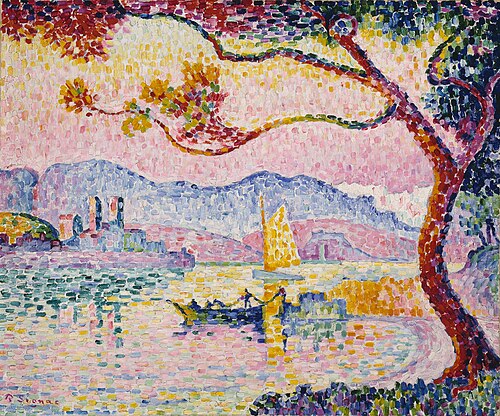 Antibes, Petit port de Bacon, , Paul Signac