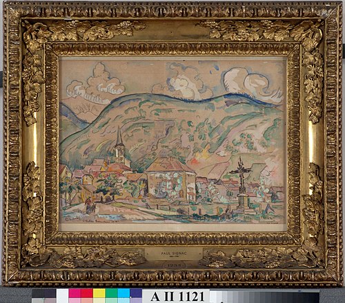 St Julien-Beauchene, 1914, Paul Signac