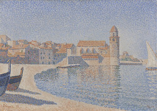 View of Collioure, 1887, Paul Signac