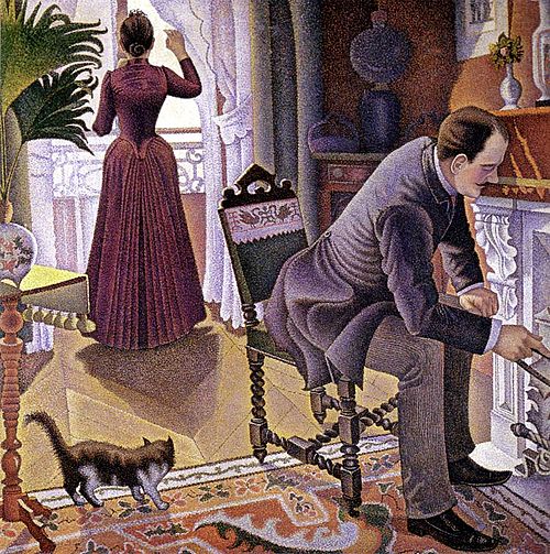 Un dimanche, 1889, Paul Signac