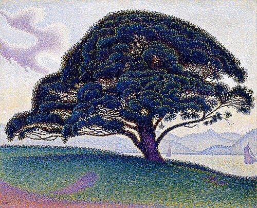 The Bonaventure Pine, 1893, Paul Signac