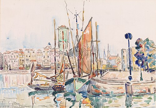 La Rochelle, 1911, Paul Signac