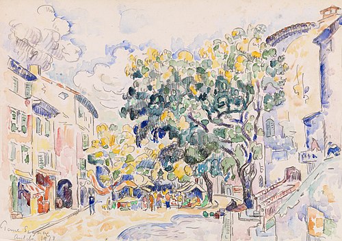 Antibes, 1918, Paul Signac