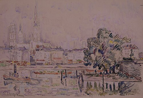 Rouen, , Paul Signac