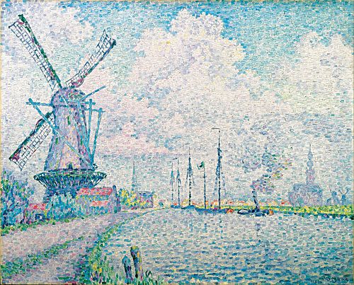 Canal of Overschie, 1906, Paul Signac