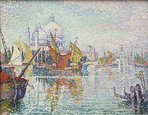 Venice, Santa Maria della Salute, 1904, Paul Signac