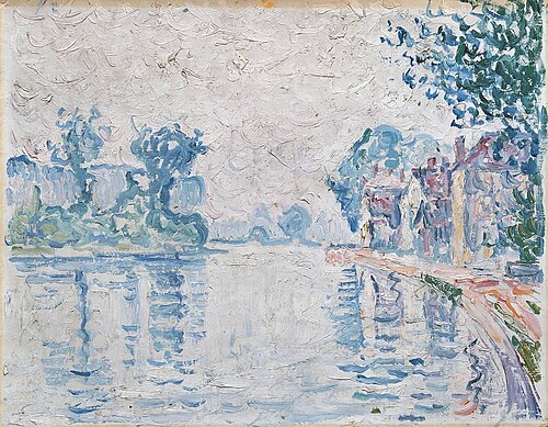 La Seine à Samois, 1899, Paul Signac