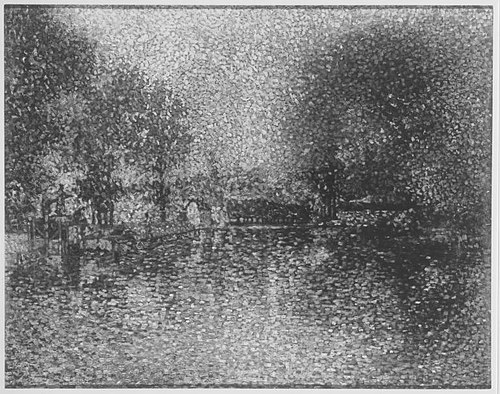 Samois, Seine Landscape, 1899, Paul Signac