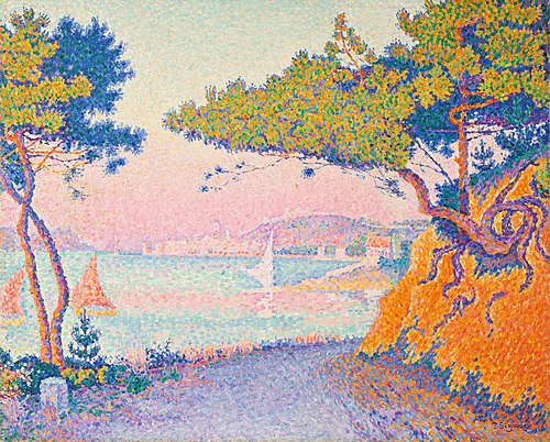Golfe Juan, 1896, Paul Signac