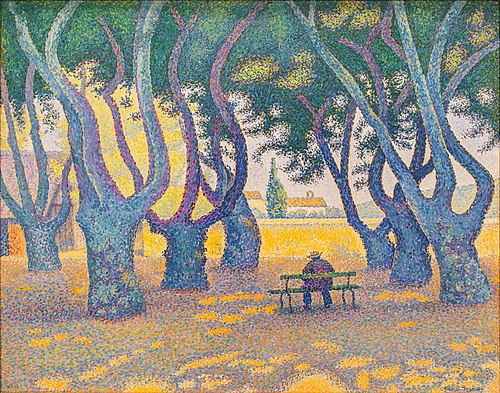 Place des Lices, Saint-Tropez, 1893, Paul Signac