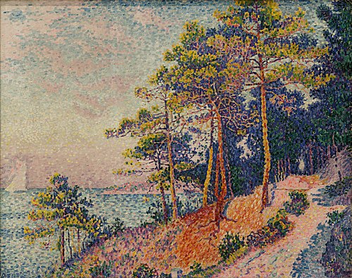 Le Sentier des douanes, 1905, Paul Signac