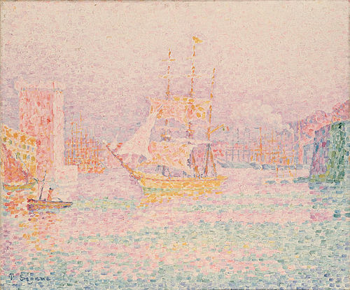 Le Port de Marseille, 1907, Paul Signac