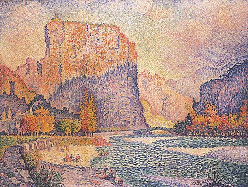 Castellane, 1902, Paul Signac