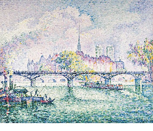 Le Pont des Arts, 1912, Paul Signac