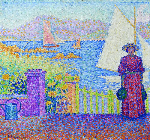 Gate, St.Tropez, 1896, Paul Signac