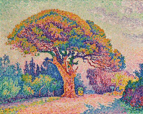 Le Pin de Bertaud, 1909, Paul Signac