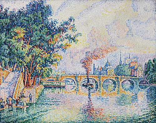 Le Pont-Neuf, Paris, 1931, Paul Signac
