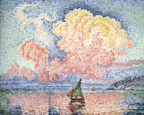Le ciel rose, Antibes, 1916, Paul Signac